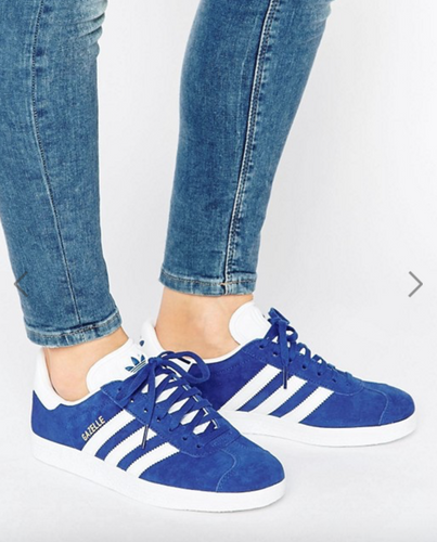 adidas Originals gazelle blue trainers from iconic breafsonic