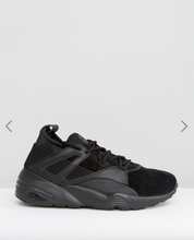 puma black trainers from iconic breafsonic