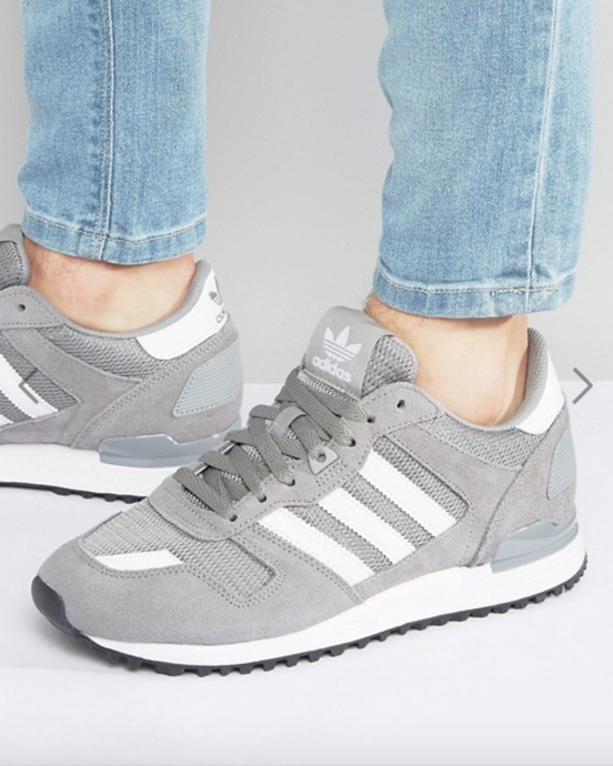 adidas Originals ZX 700 grey trainers from iconic breafsonic